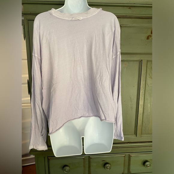FP Movement by Free People Lavender Long Sleeve Tee - Picture 4 of 6